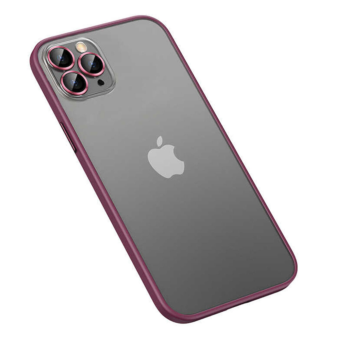 iPhone 13 Pro Max Uyumlu Zore Retro Kapak-Koyu Mor
