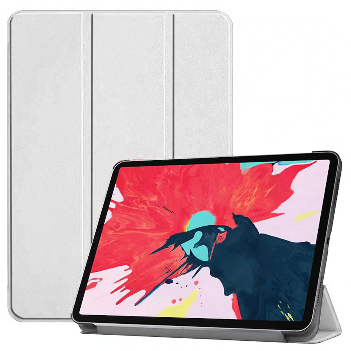 Apple iPad Air 11 2024 Smart Cover Standlı 1-1 Kılıf