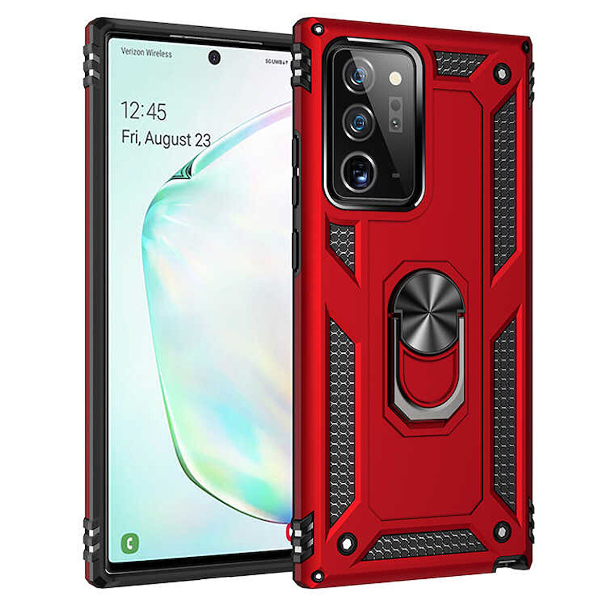 Galaxy Note 20 Ultra Uyumlu Zore Vega Kılıf-Kırmızı