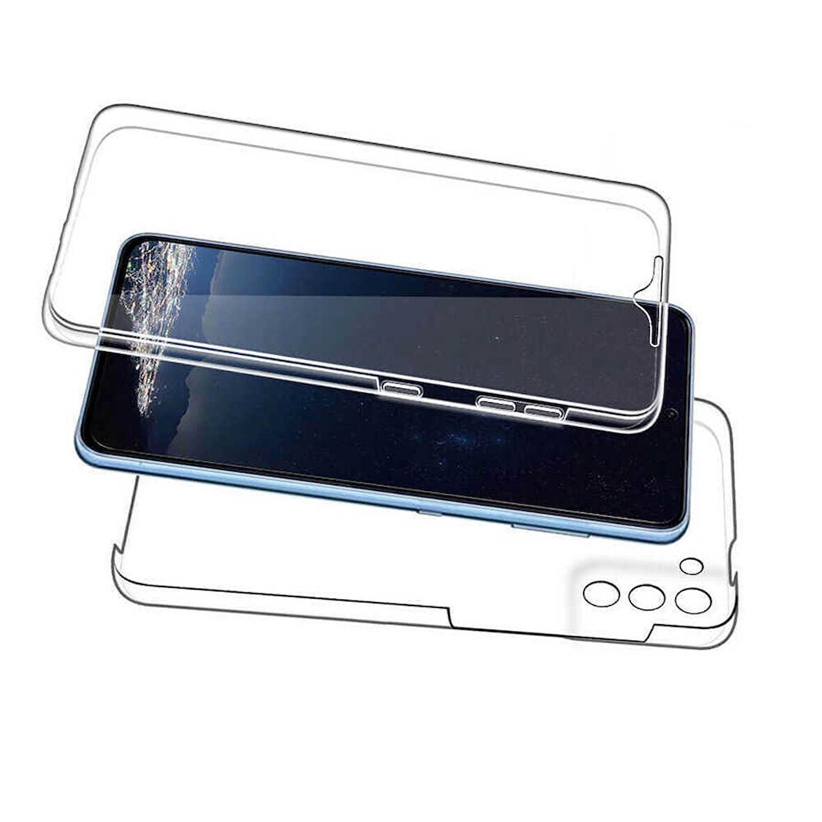 Galaxy S22 Plus Uyumlu Zore Enjoy Kılıf-Renksiz