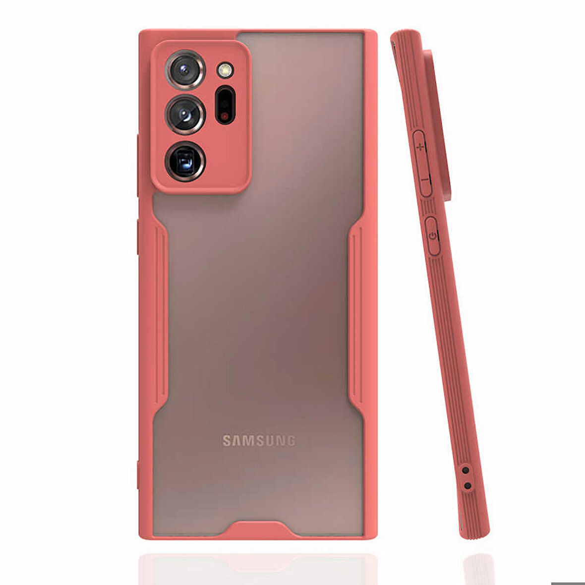Galaxy Note 20 Ultra Uyumlu Zore Parfe Kapak-Pembe