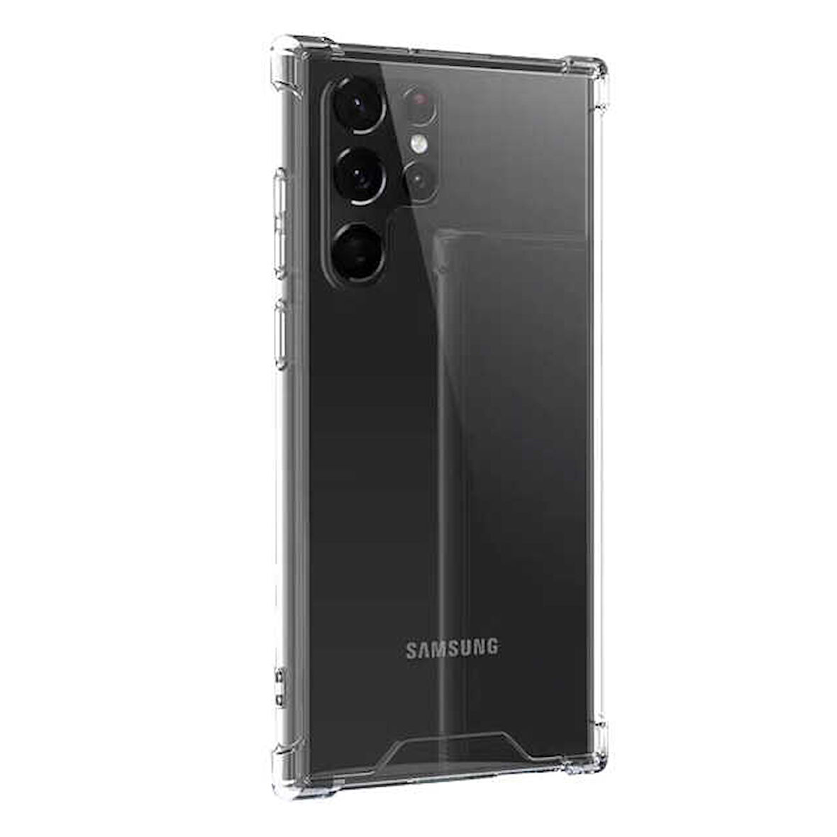 Galaxy S22 Ultra Uyumlu Zore Nitro Anti Shock Silikon-Renksiz