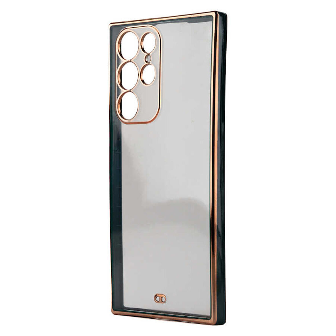 Galaxy S22 Ultra Uyumlu Zore Voit Clear Kapak-Yeşil