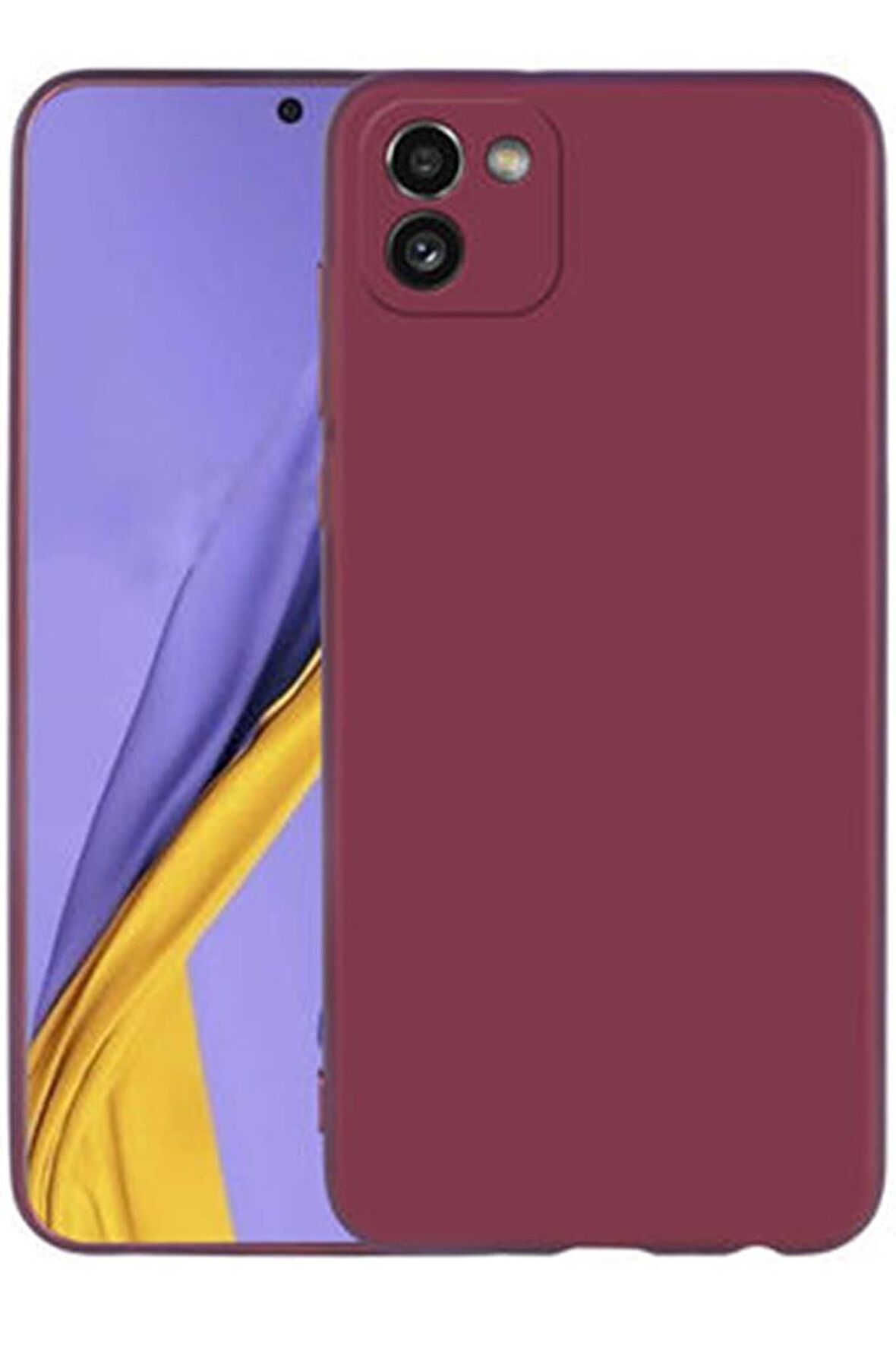 Galaxy A03 Kılıf Zore Premier Silikon Kapak