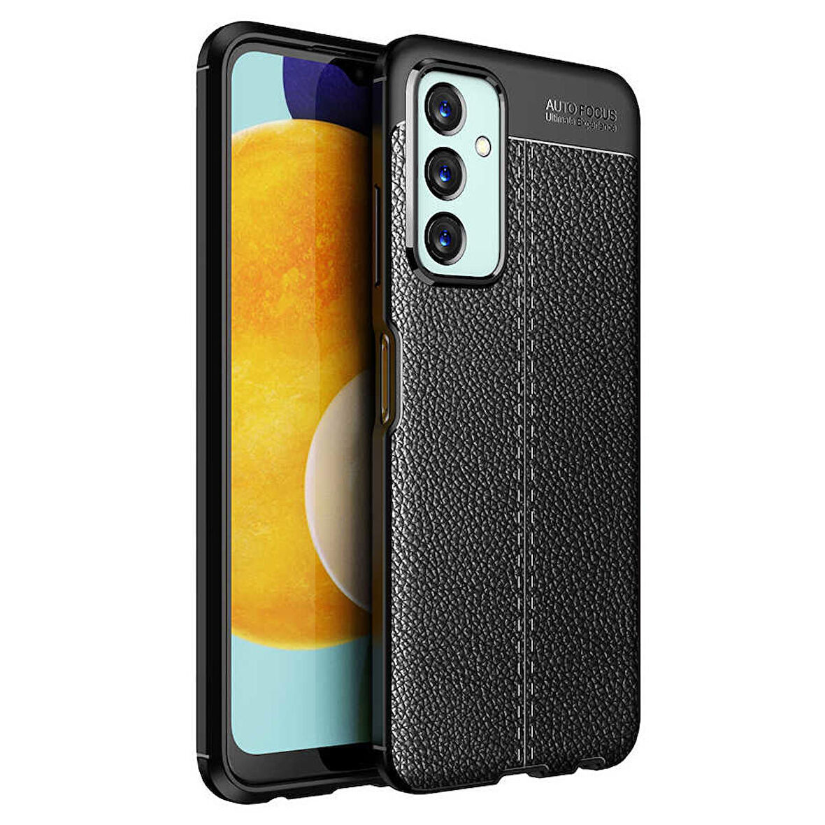 Galaxy M23 Uyumlu Zore Niss Silikon Kapak-Siyah