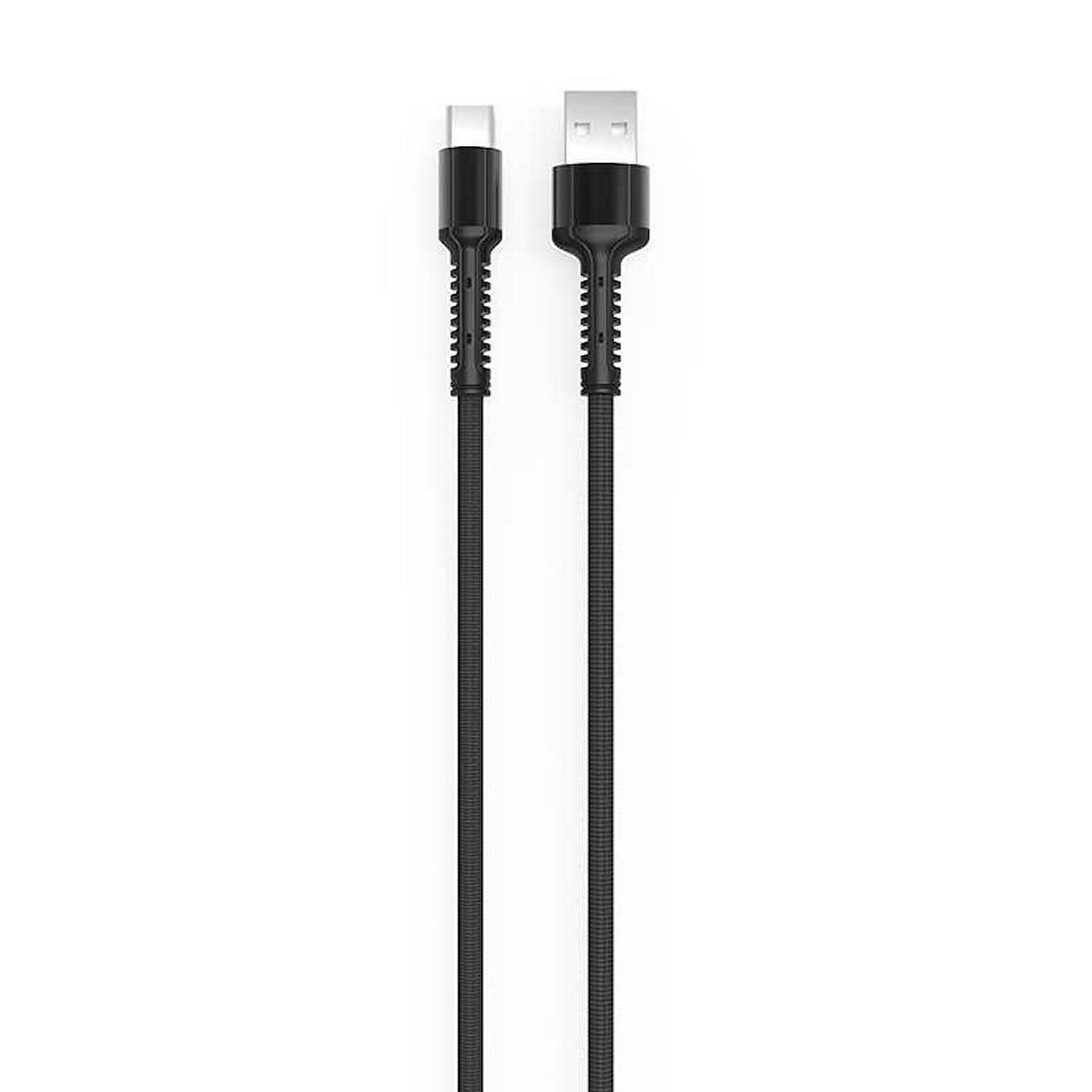 Zore LS64 2 Metre Hasir Type-C Usb Şarj Data Kablosu
