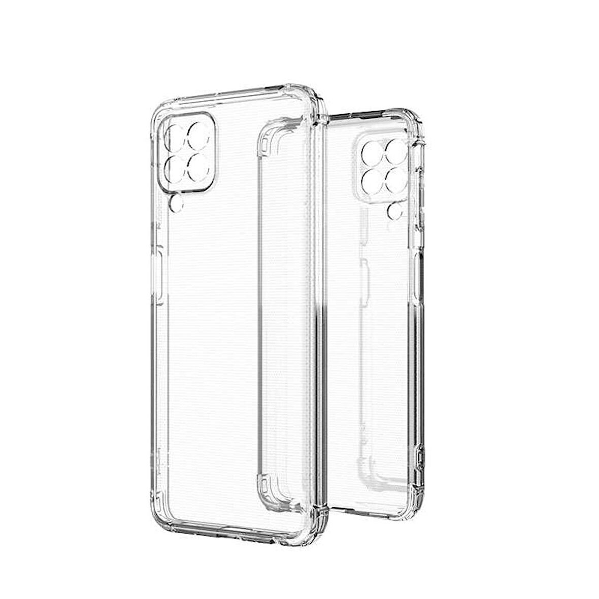 Galaxy M33 Uyumlu Zore 2mm Anti Shock Silikon-Renksiz