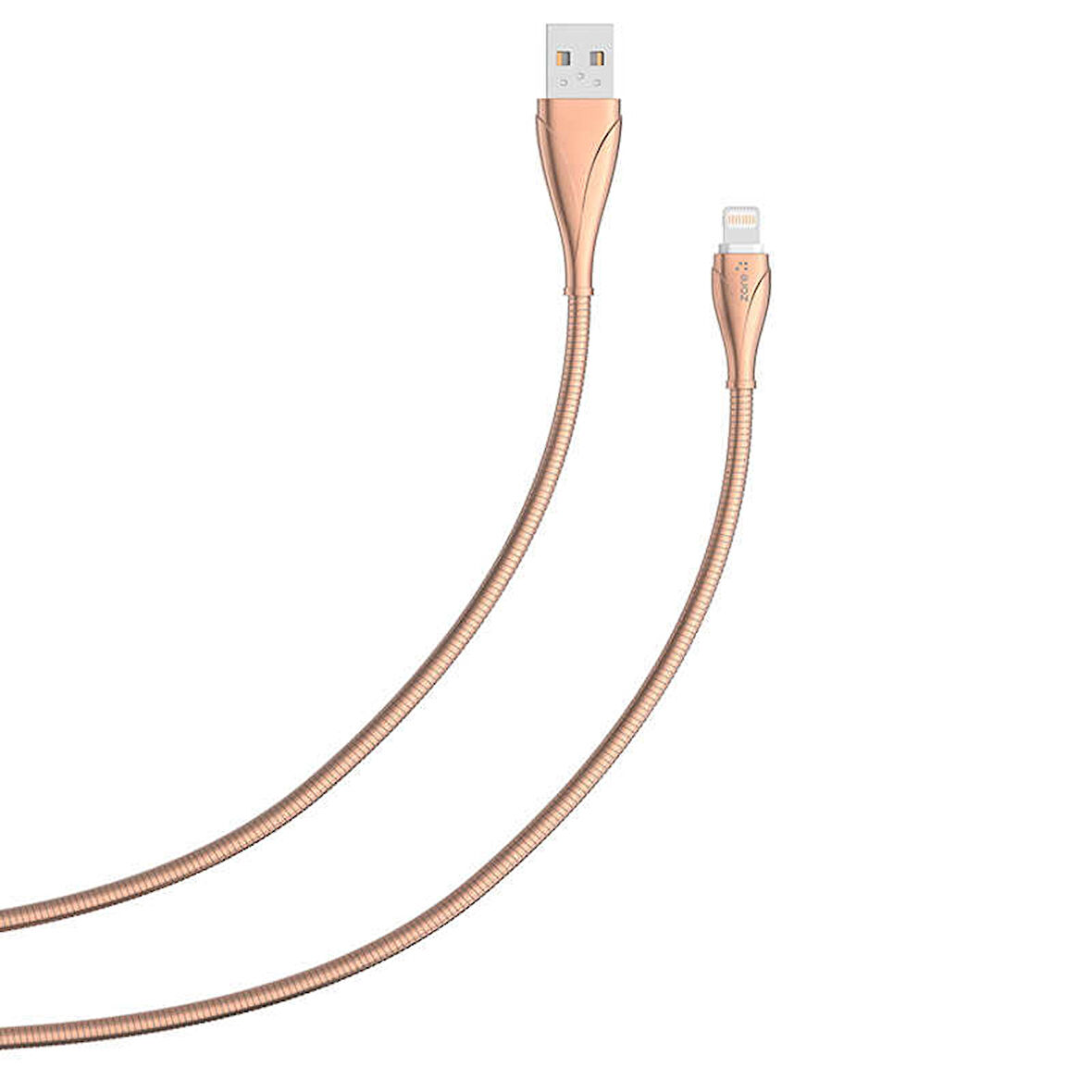 Rose Gold LS28 Lightning Usb Kablo-Zore