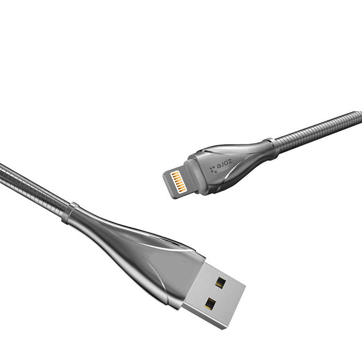 Gri LS28 Lightning Usb Kablo-Zore