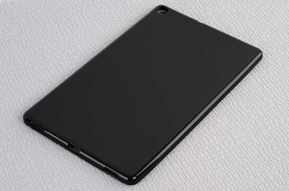 Galaxy Tab A 10.1 (2019) T510 Kılıf  Uyumlu ​HLP Tablet Süper Silikon Kapak-Siyah