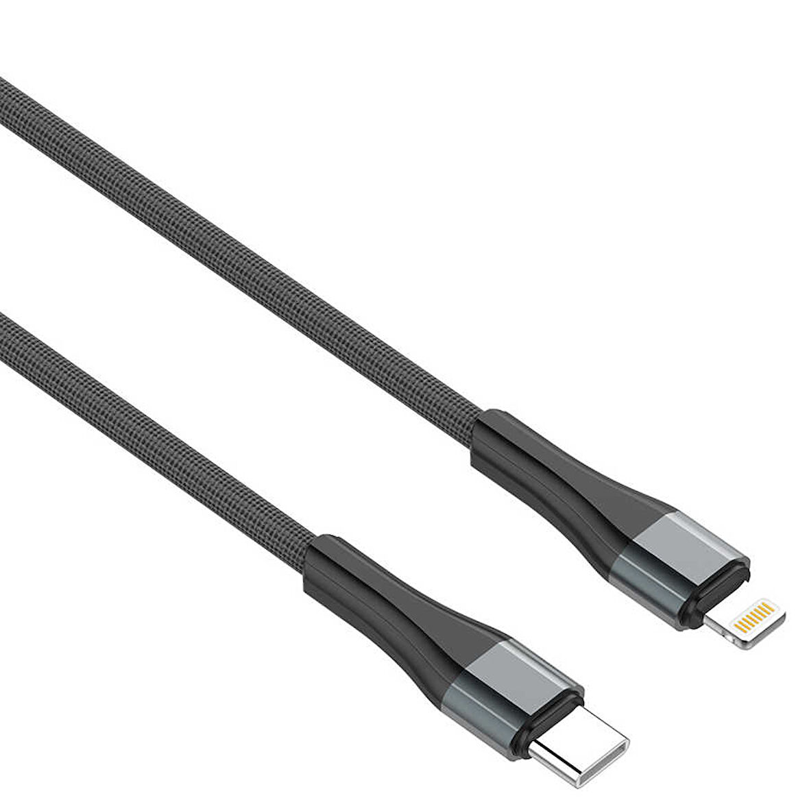 Gri ZR-LC961 PD To Lightning Kablo-Zore