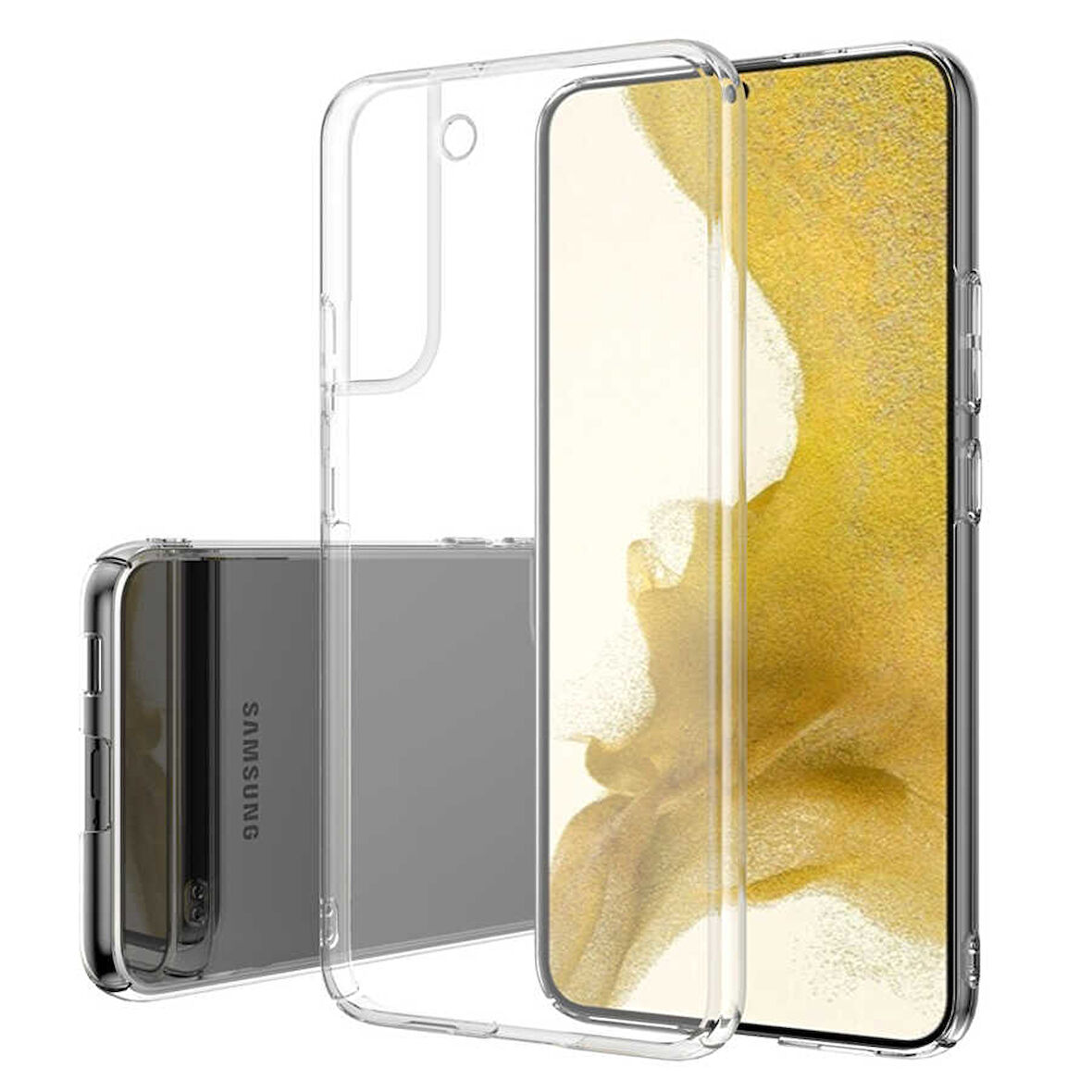 Galaxy S22 Uyumlu Zore Vonn Kılıf-Renksiz