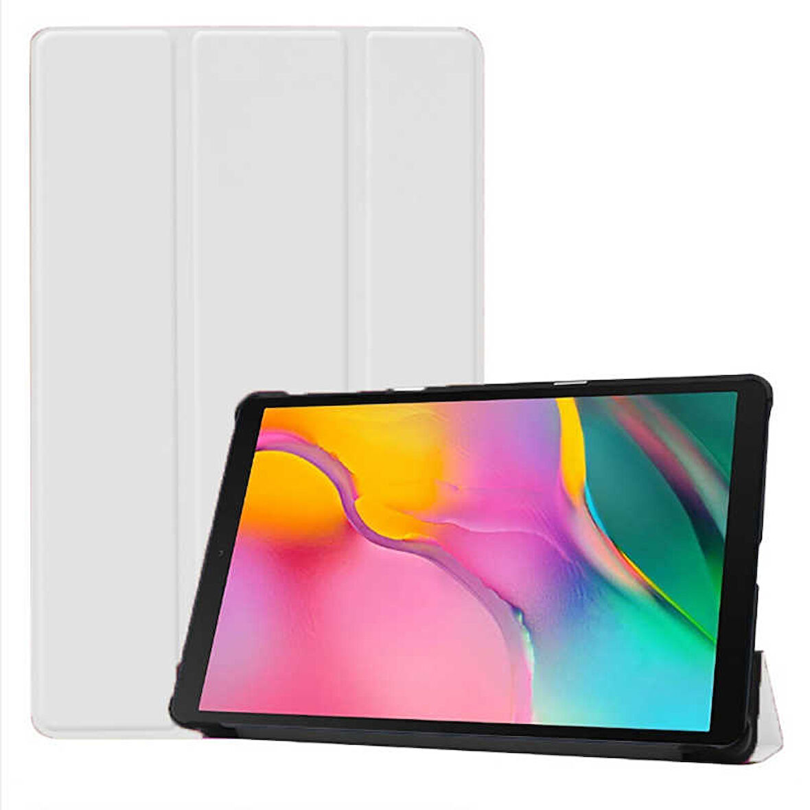 iPad 10.2 2021 (9.Nesil) Smart Cover Standlı 1-1 Kılıf