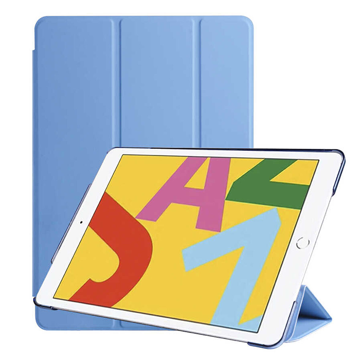 iPad 10.2 (8.Nesil) Smart Cover Standlı 1-1 Kılıf