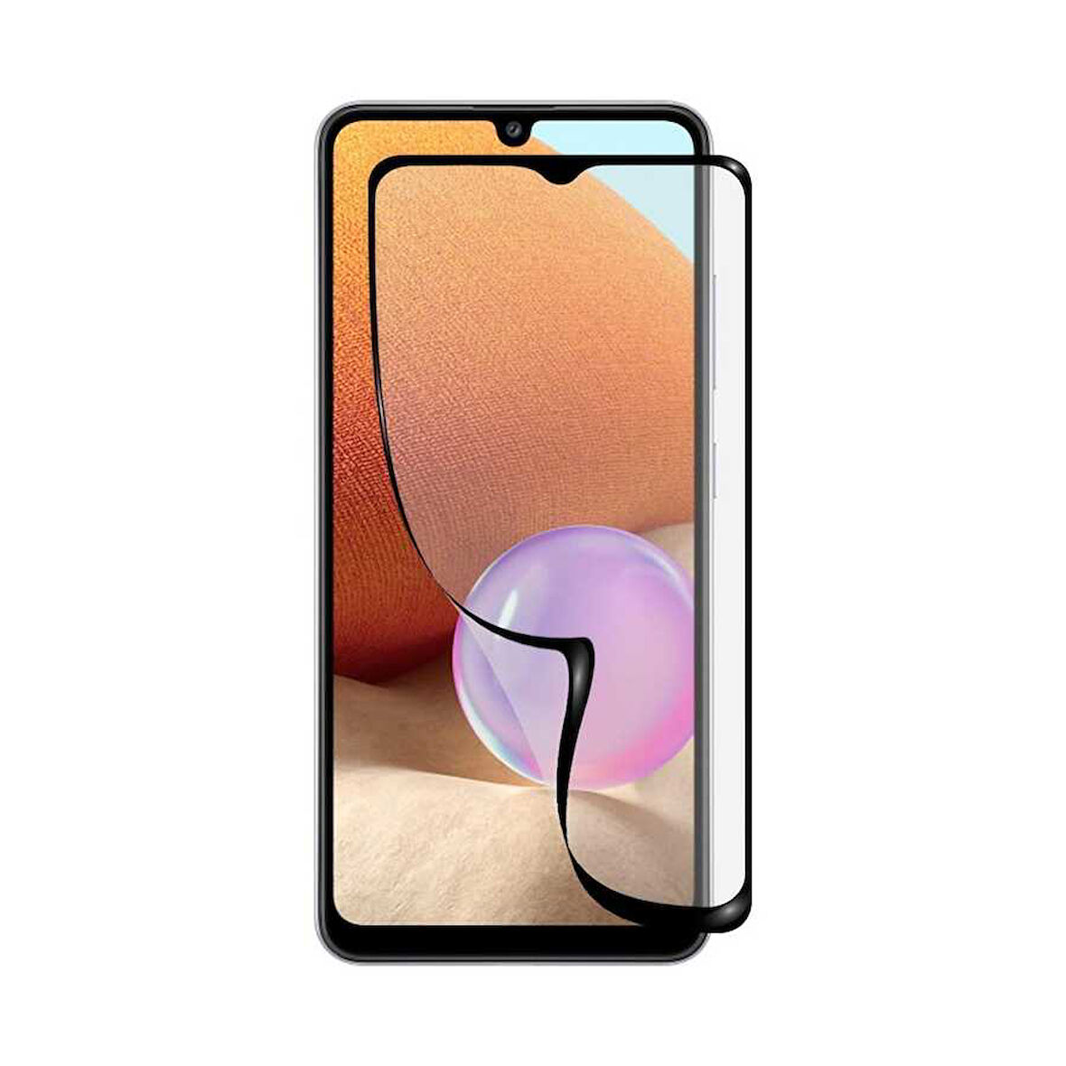 Galaxy A20S Uyumlu Zore Fiber Nano Ekran Koruyucu