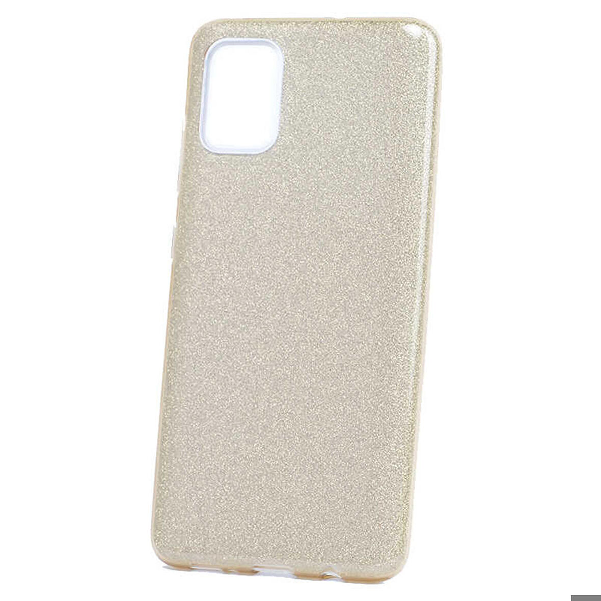 Galaxy A71 Uyumlu Zore Shining Silikon-Gold
