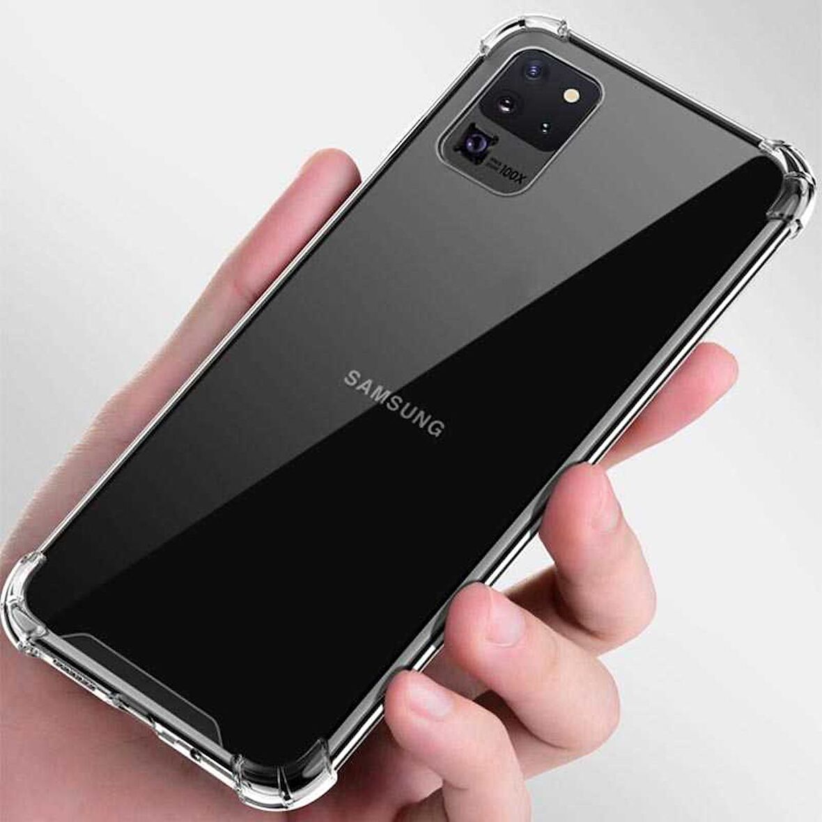 Galaxy S20 Ultra Uyumlu Zore Nitro Anti Shock Silikon-Renksiz