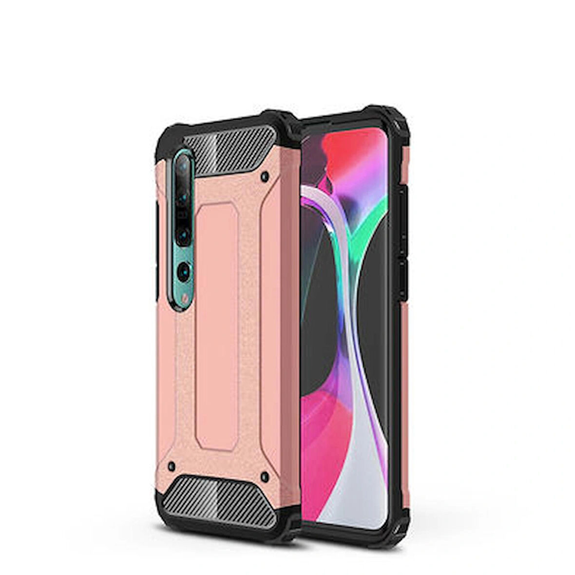 Xiaomi Mi 10 Kılıf Zore Crash Silikon Kapak