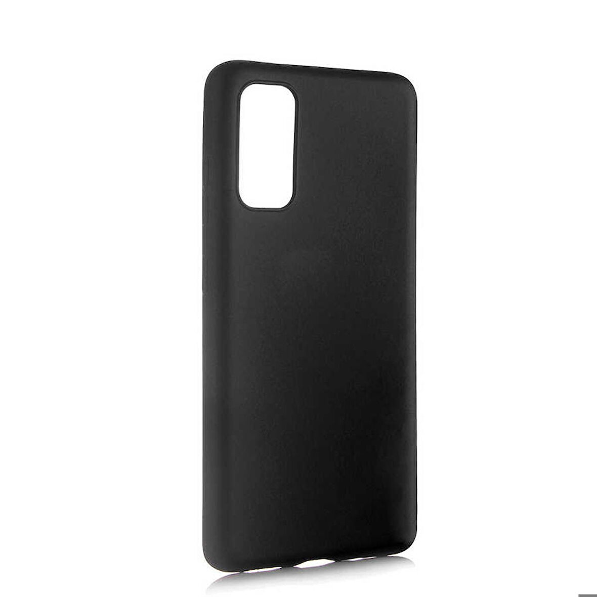 Galaxy S20 Uyumlu Zore Premier Silikon Kapak-Siyah