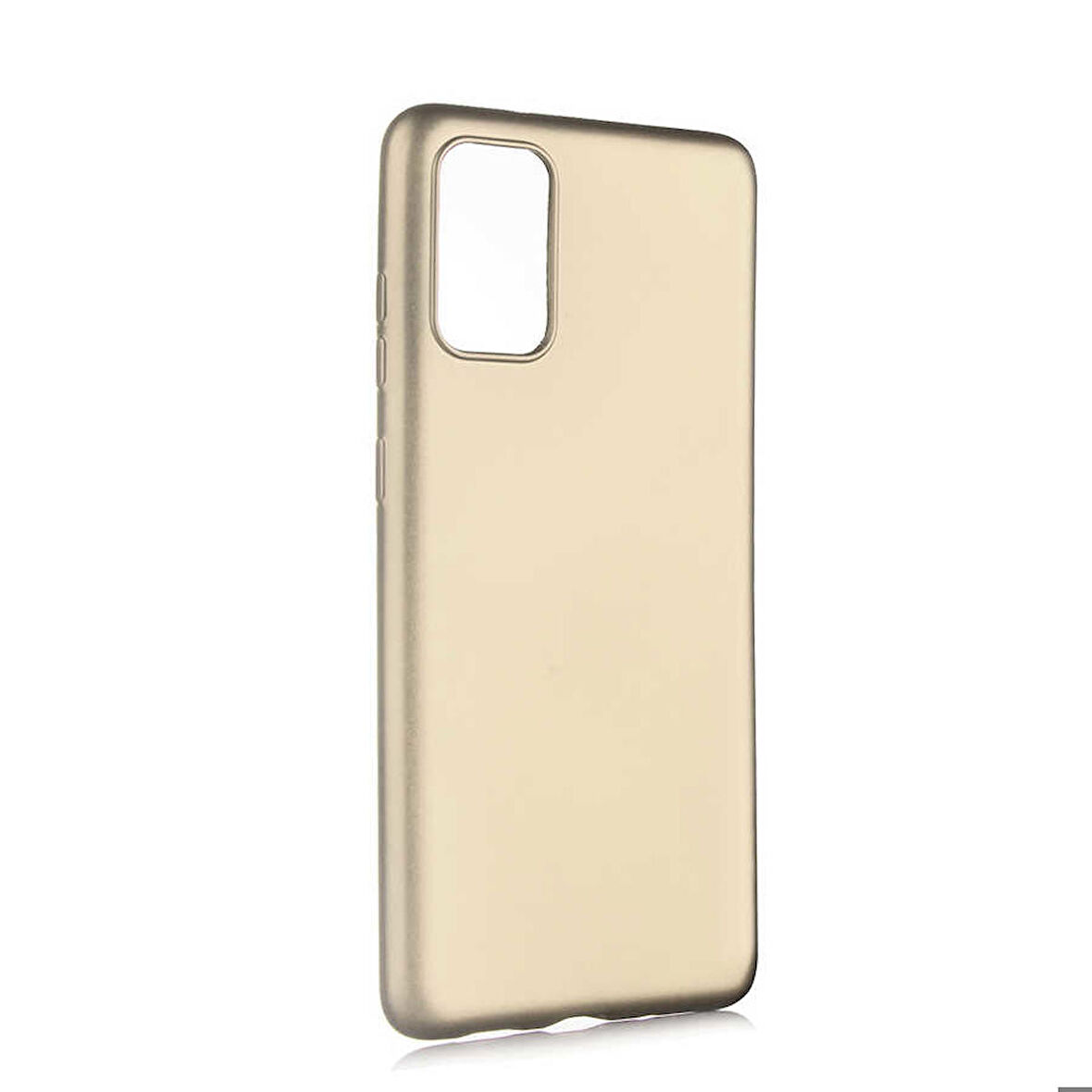 Galaxy S20 Plus Uyumlu Zore Premier Silikon Kapak-Gold