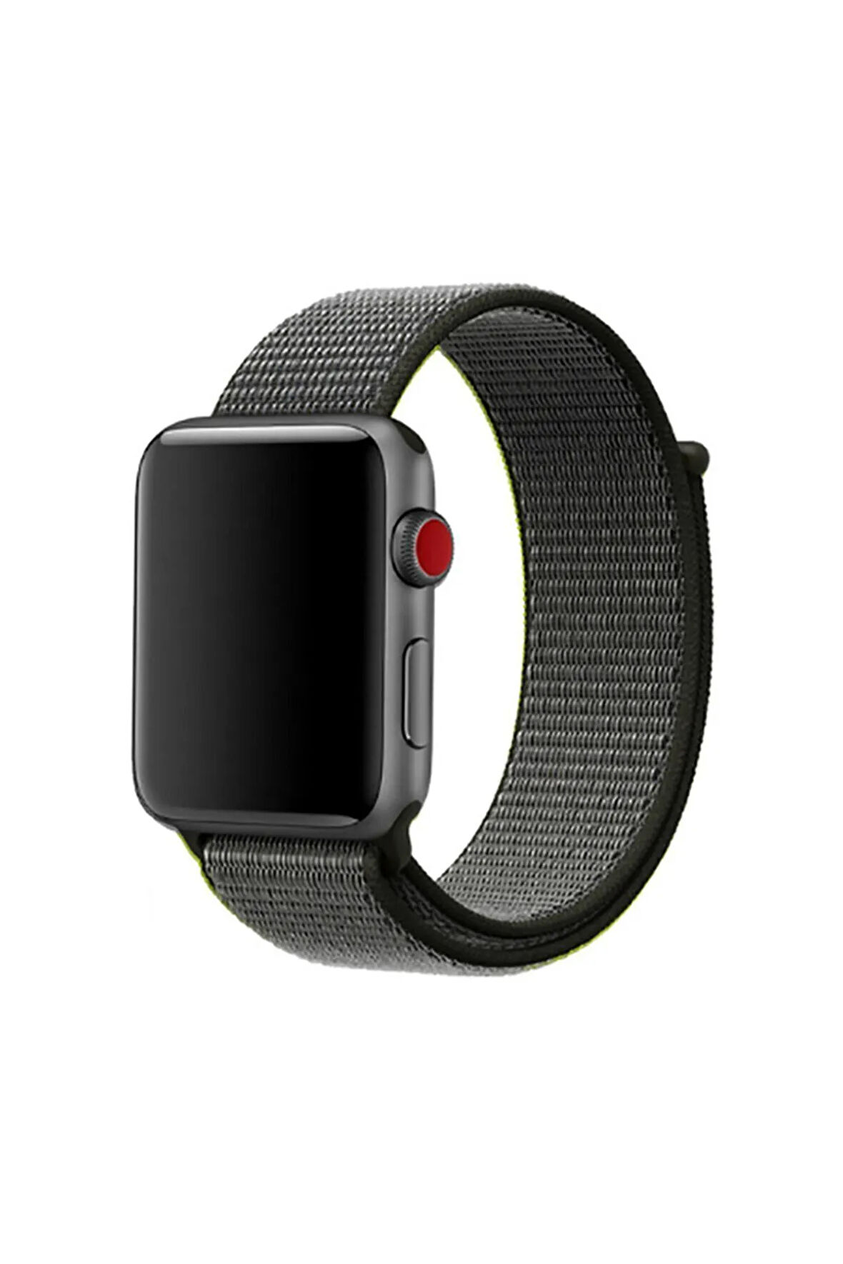 Apple Watch 44mm Uyumlu Krd-03 Hasır Kordon-no8