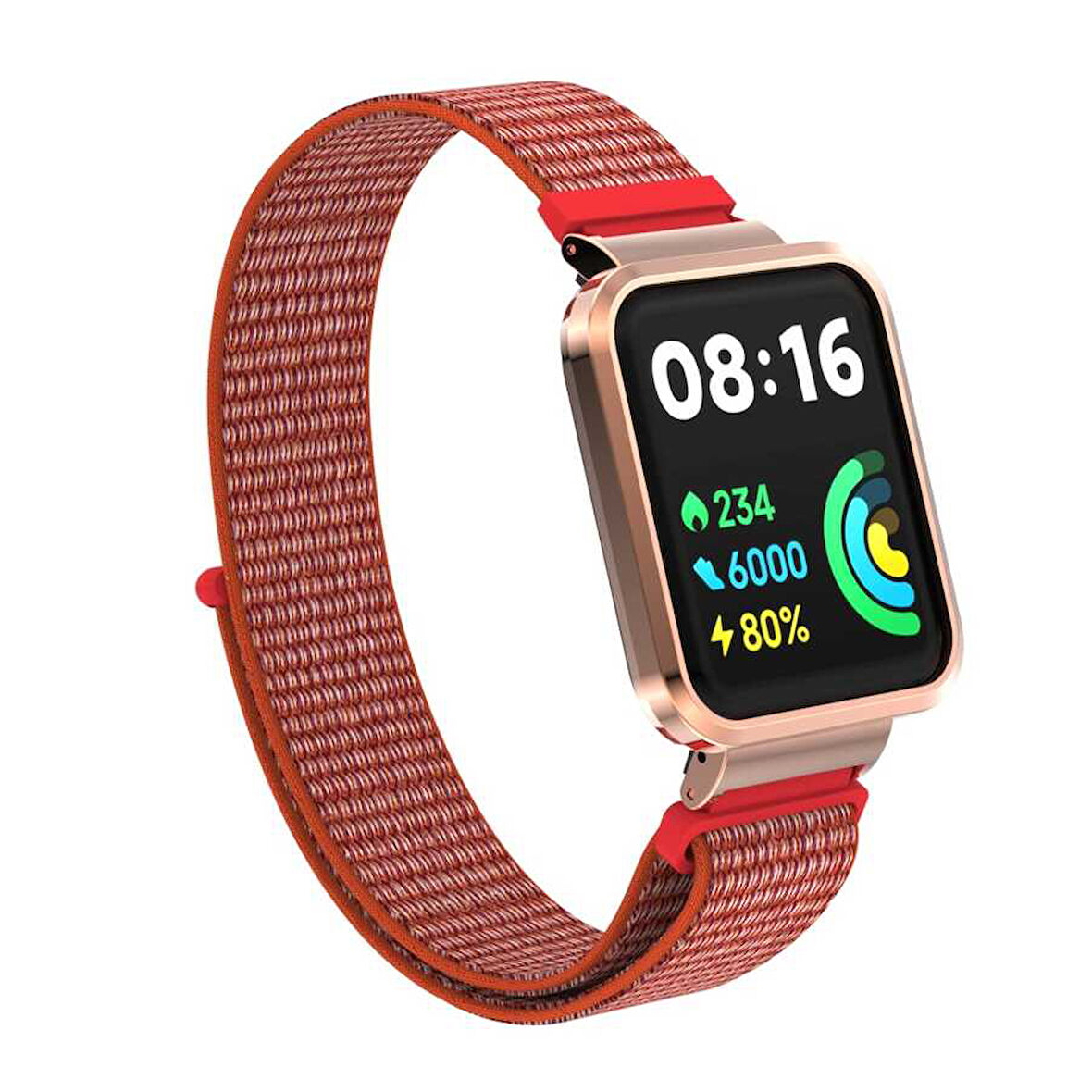 Xiaomi Redmi Watch 2 Lite Uyumlu KRD-61 Hasır Zore Kordon-NO18