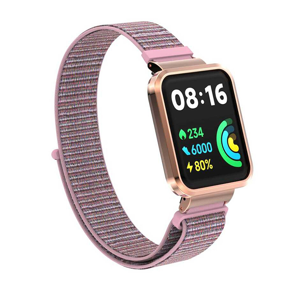 Xiaomi Redmi Watch 2 Lite Uyumlu KRD-61 Hasır Zore Kordon-NO16