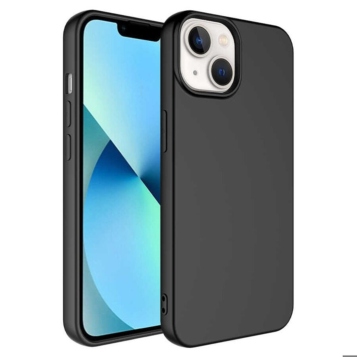 iPhone 14 Plus Uyumlu Zore Mara Lansman Kapak-Siyah