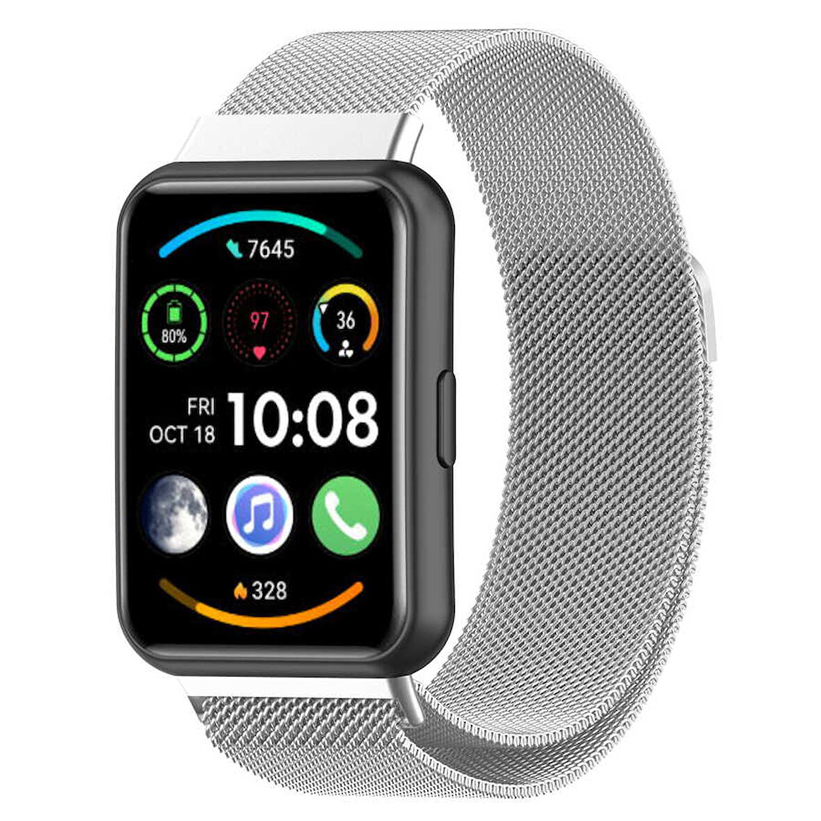 Huawei Watch Fit 2 Uyumlu KRD-01 Metal Zore Kordon