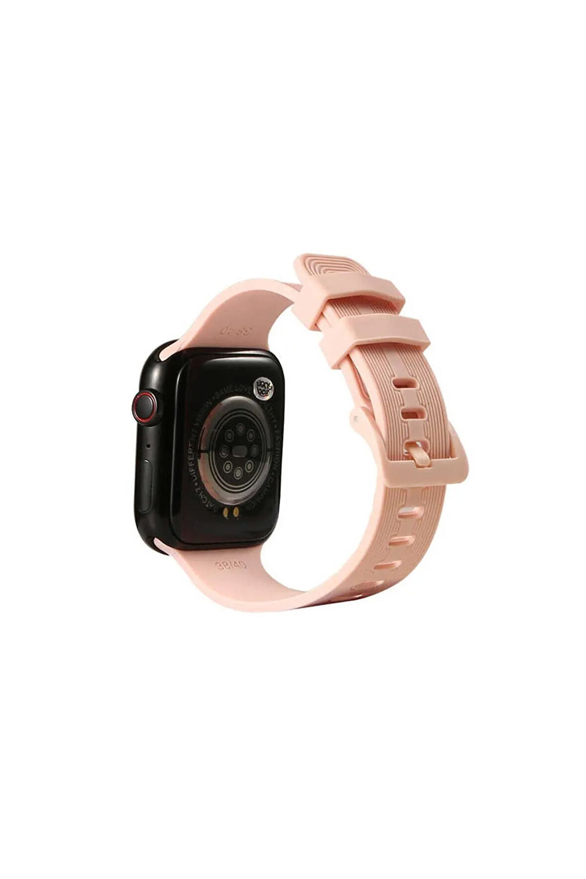 Apple Watch 38mm Krd-23 Uyumlu Kordon Pembe
