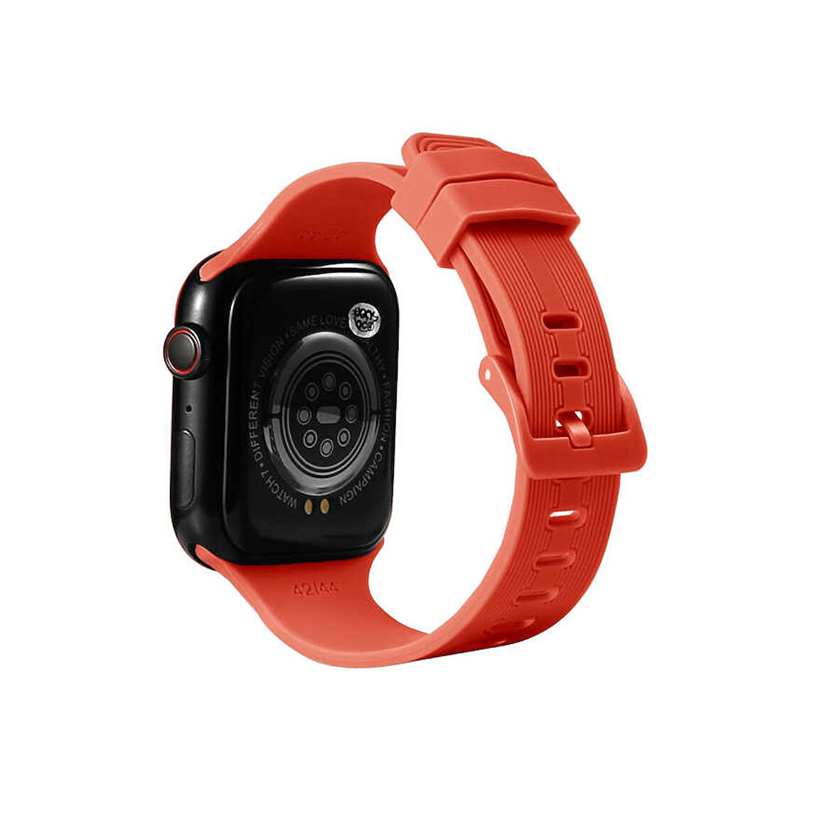Watch Ultra 49mm Kordon KRD-23 Uyumlu Strap Kayış CLO- Turuncu