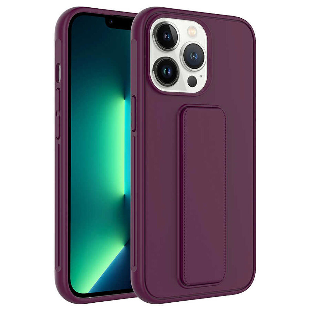 iPhone 14 Pro Max Kılıf Qstand Kapak