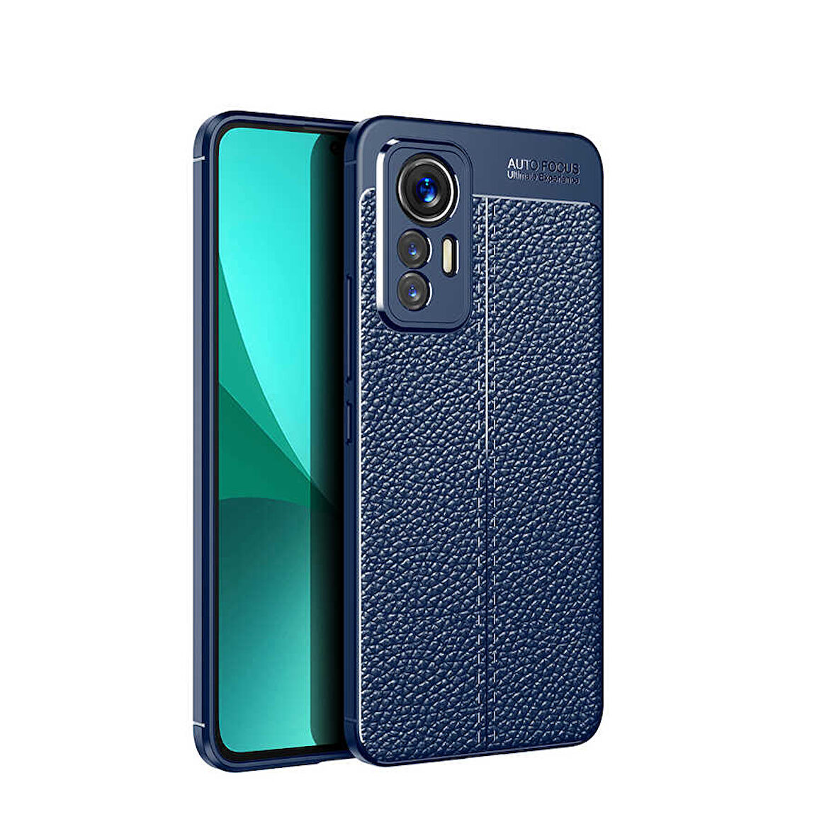 Xiaomi Xiaomi 12 Lite Kılıf Zore Niss Silikon Kapak-Lacivert