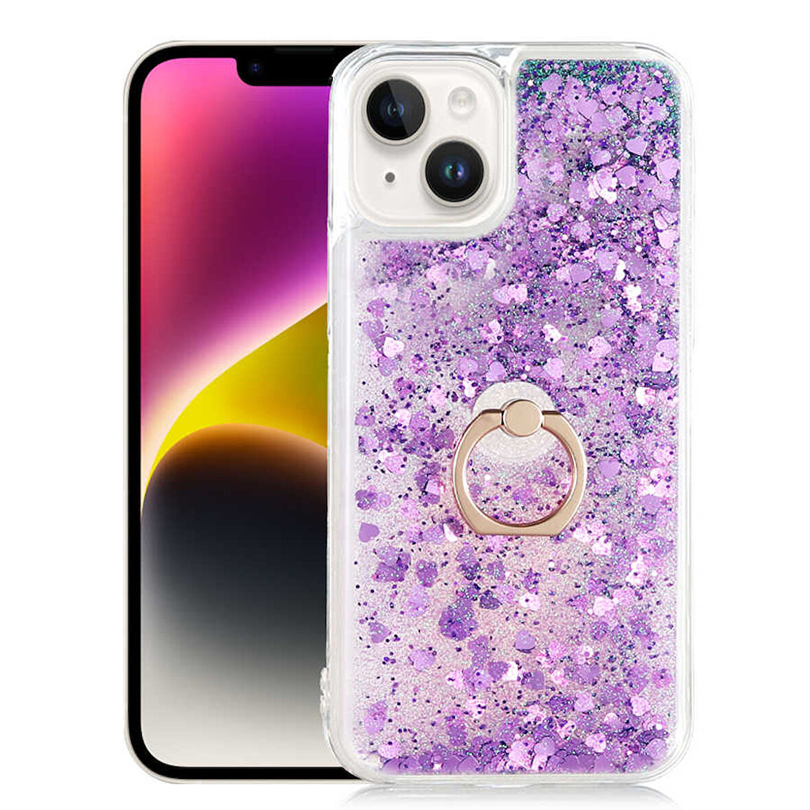 iPhone 14 Uyumlu Zore Milce Kılıf-Mor