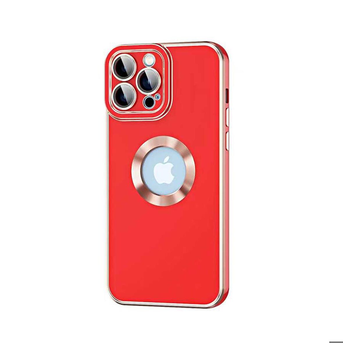 iPhone 14 Pro Uyumlu Zore Kongo Kapak-Kırmızı