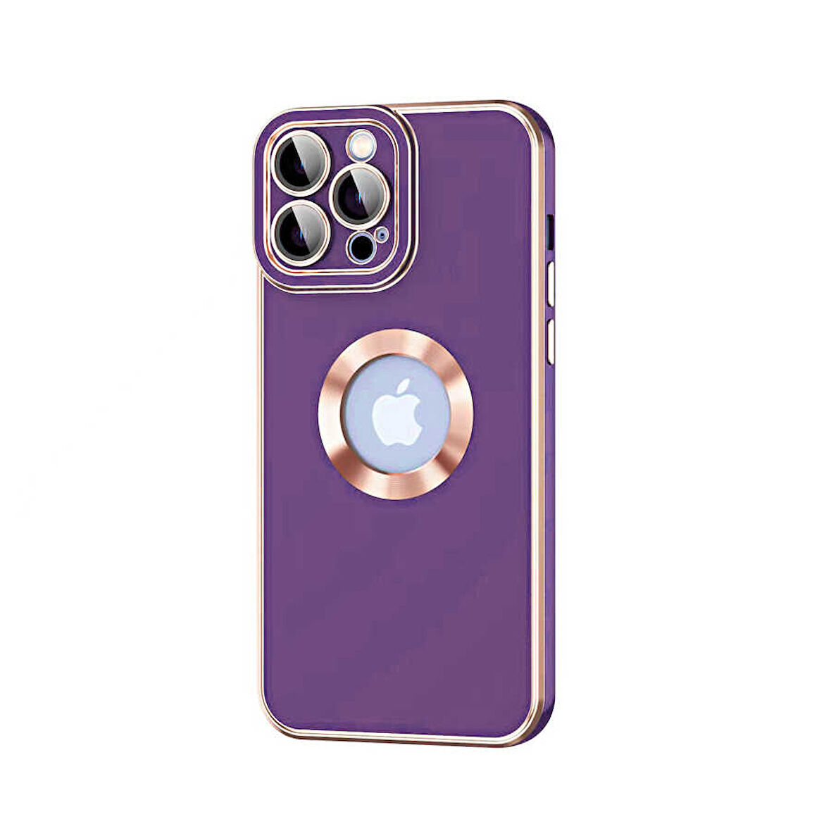 iPhone 13 Pro Max Uyumlu Zore Kongo Kılıf-Koyu Mor