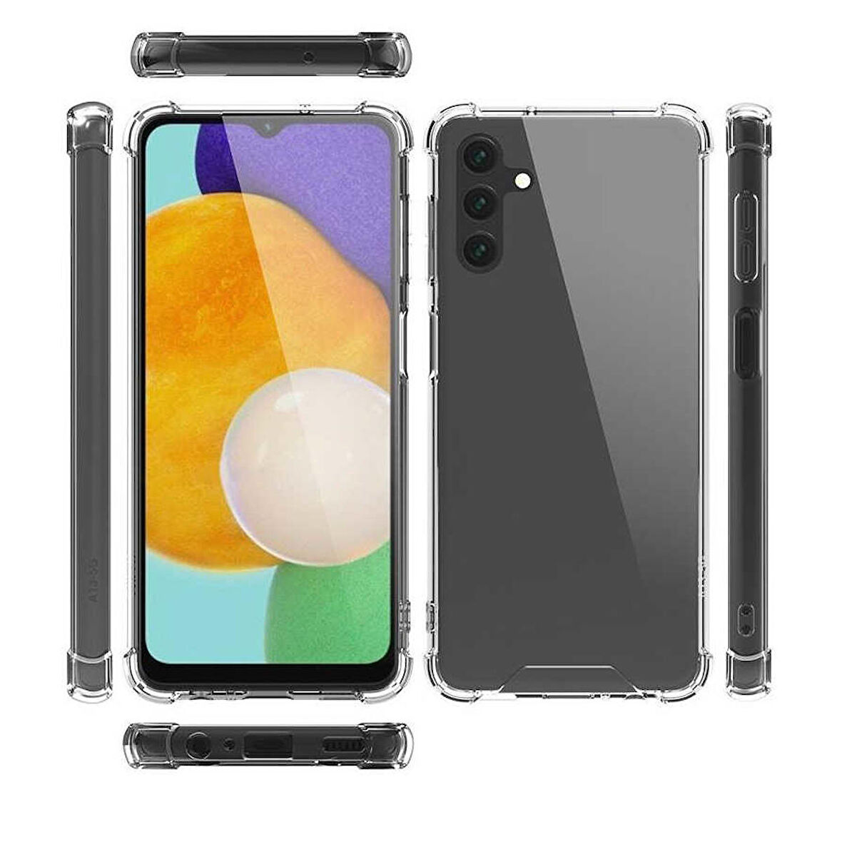 Samsung Galaxy A04S Nitro Anti Shock Silikon kılıf