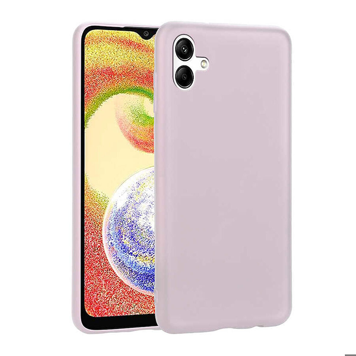 Galaxy A04 Uyumlu Zore Premier Silikon Kapak-Rose Gold
