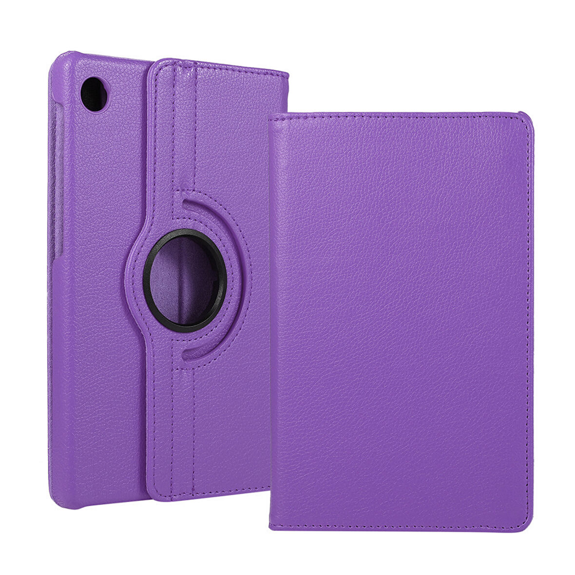 Lenovo Tab M10 TB-328F 3. Jenerasyon  Uyumlu ​İNC Dönebilen Standlı Kılıf-Mor