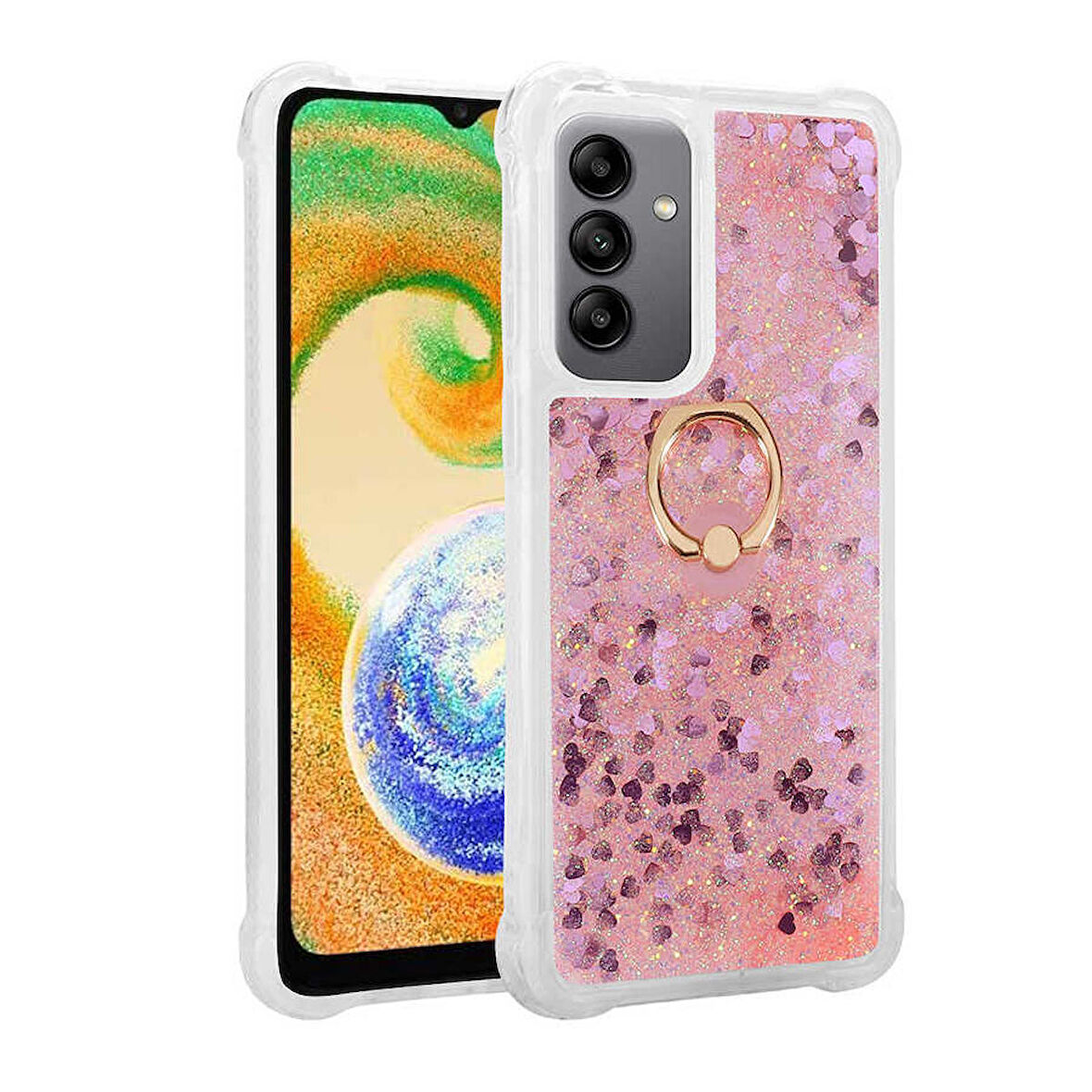 Galaxy A13 5G Uyumlu Zore Milce Kapak-Pembe