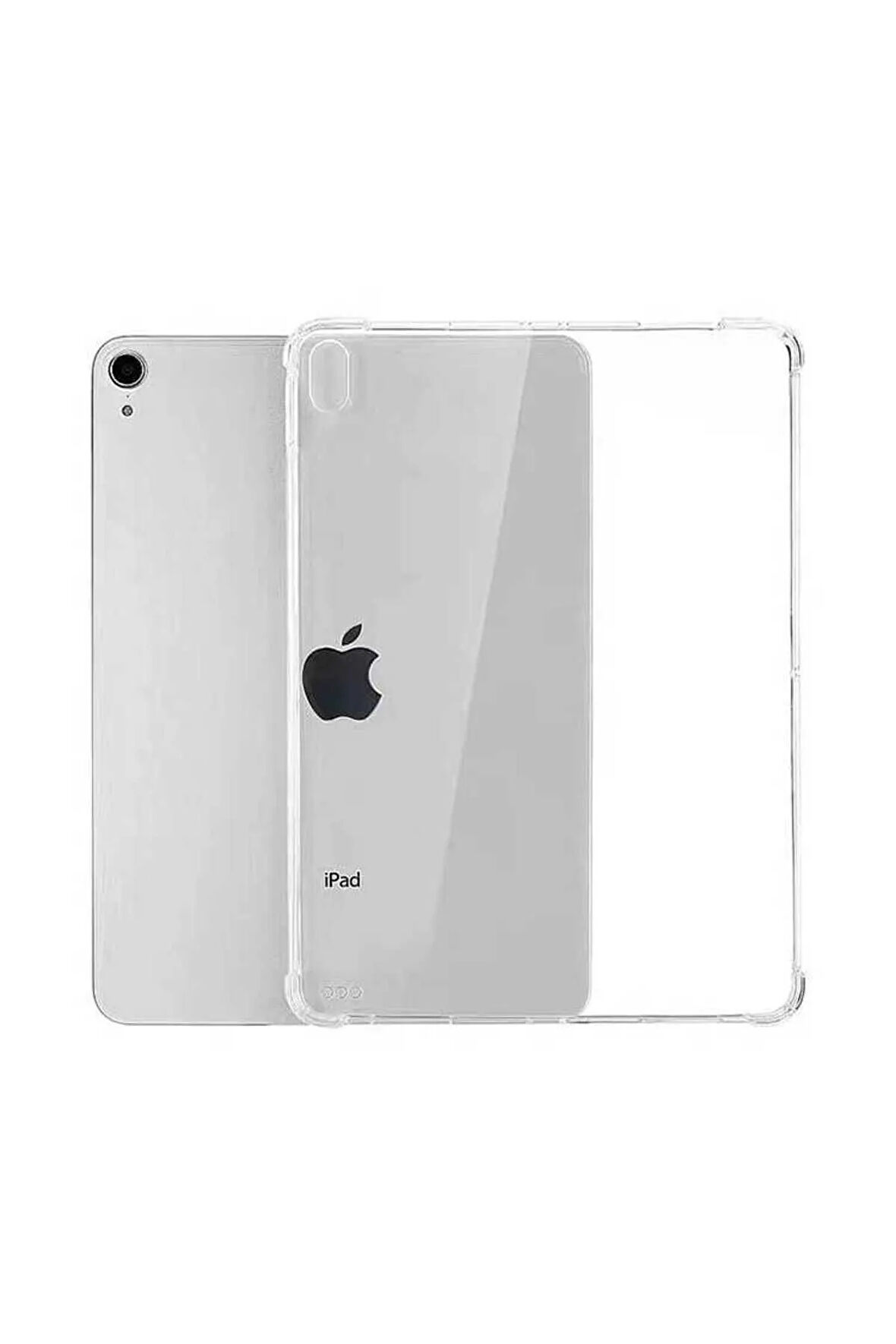 İpad 10.9 2022 (10.NESİL) - Uyumlu Tablet Nitro Anti Shock Silikon Kapak-renksiz