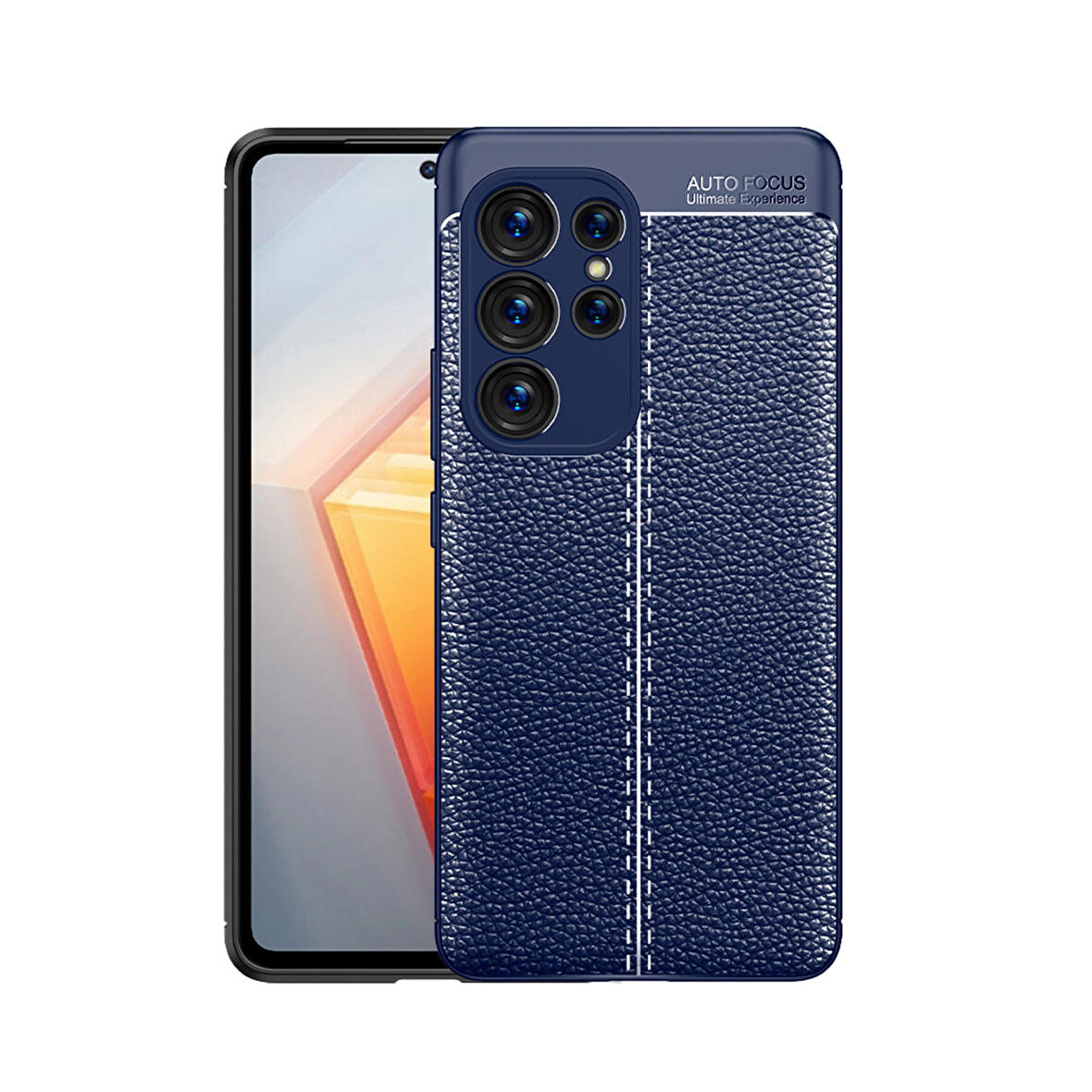 Galaxy S23 Ultra Uyumlu Zore Niss Silikon Kapak-Lacivert