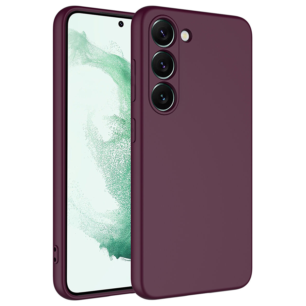 Samsung Galaxy S23 Plus Kılıf Kamera Korumali Mara Lansman Kapak