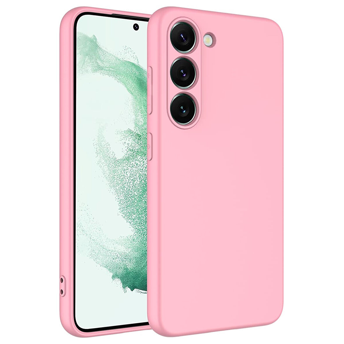 Galaxy S23 Plus Uyumlu Zore Mara Lansman Kılıf-Pembe