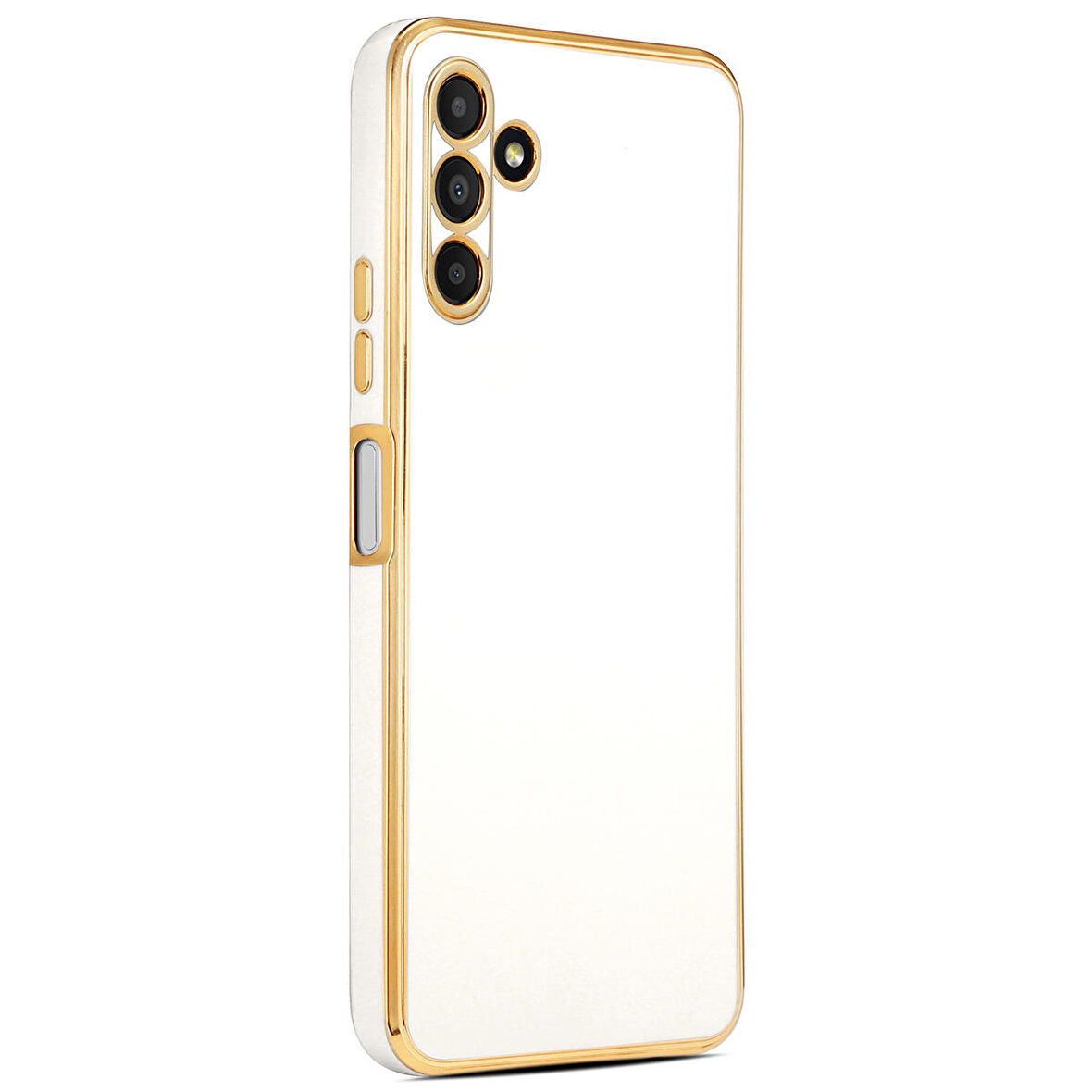 Galaxy A04S Uyumlu Zore Bark Kapak-Beyaz