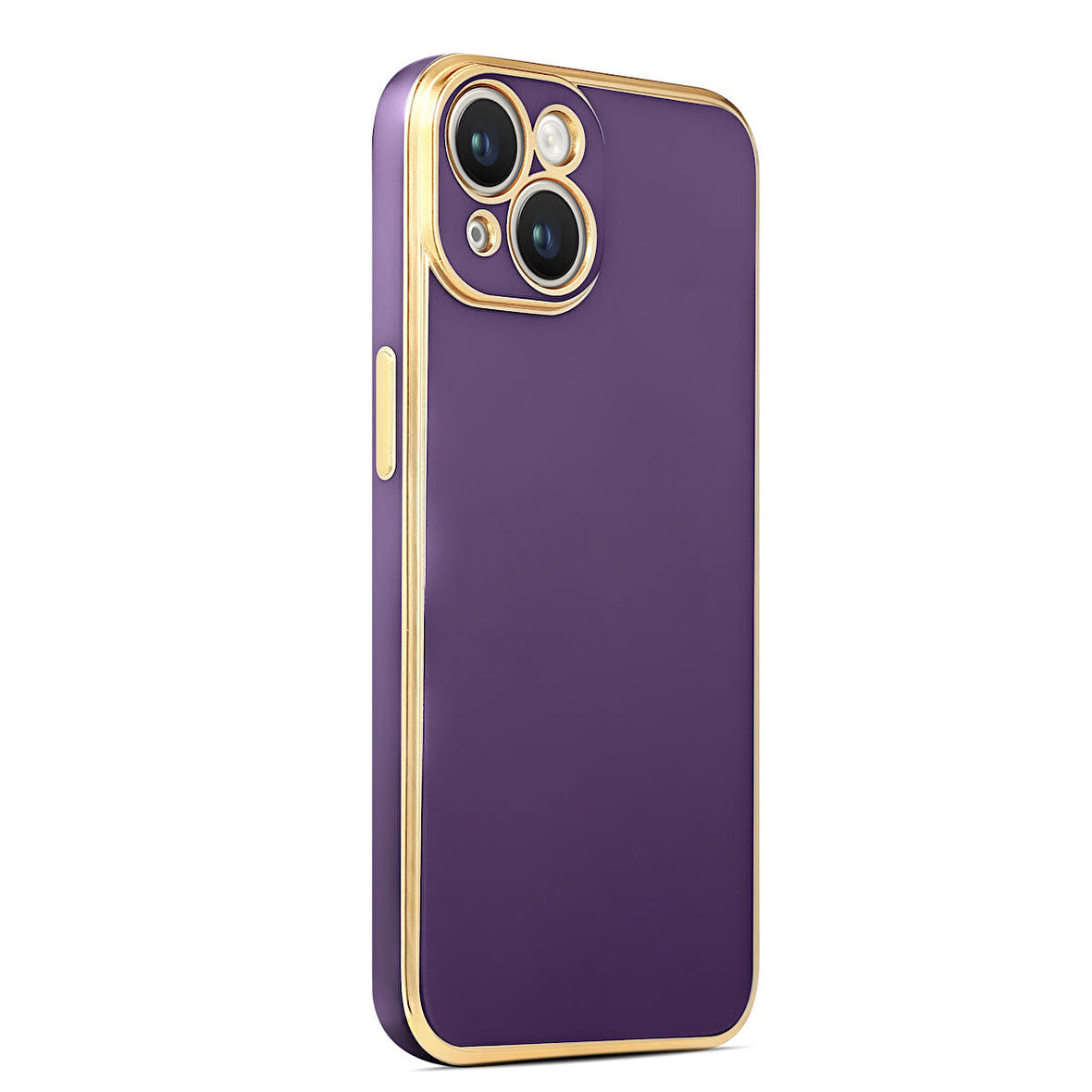 iPhone 14 Uyumlu Zore Bark Kapak-Derin Mor