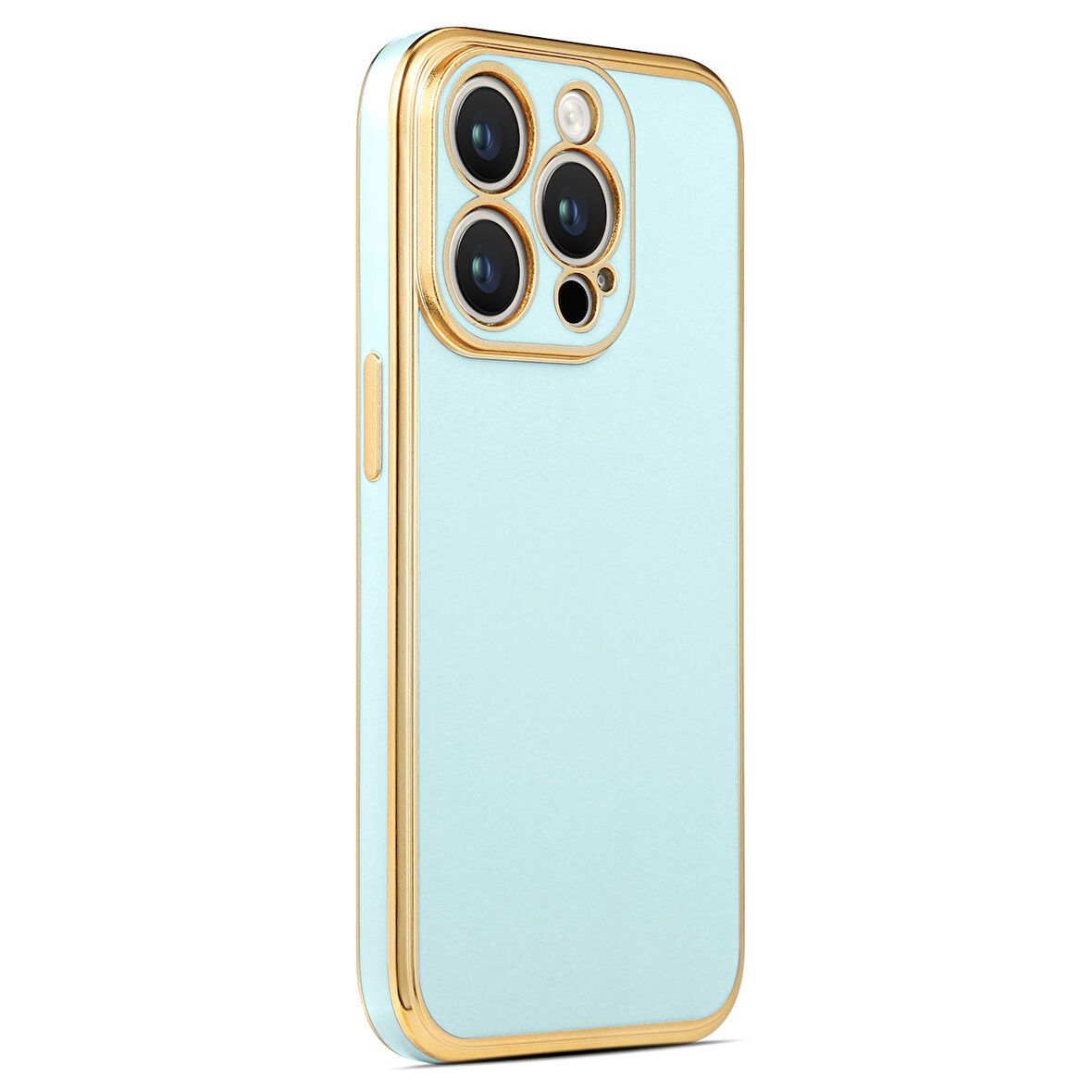 iPhone 14 Pro Max Uyumlu Zore Bark Kılıf-Mavi Açık