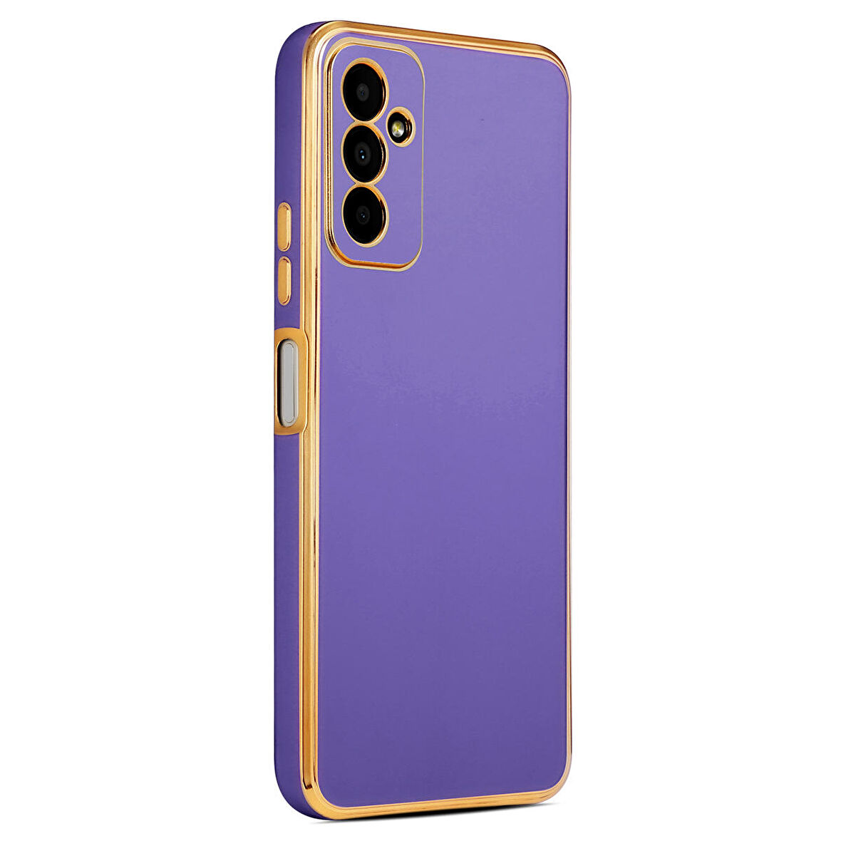 Galaxy M23 Uyumlu Zore Bark Kapak-Derin Mor