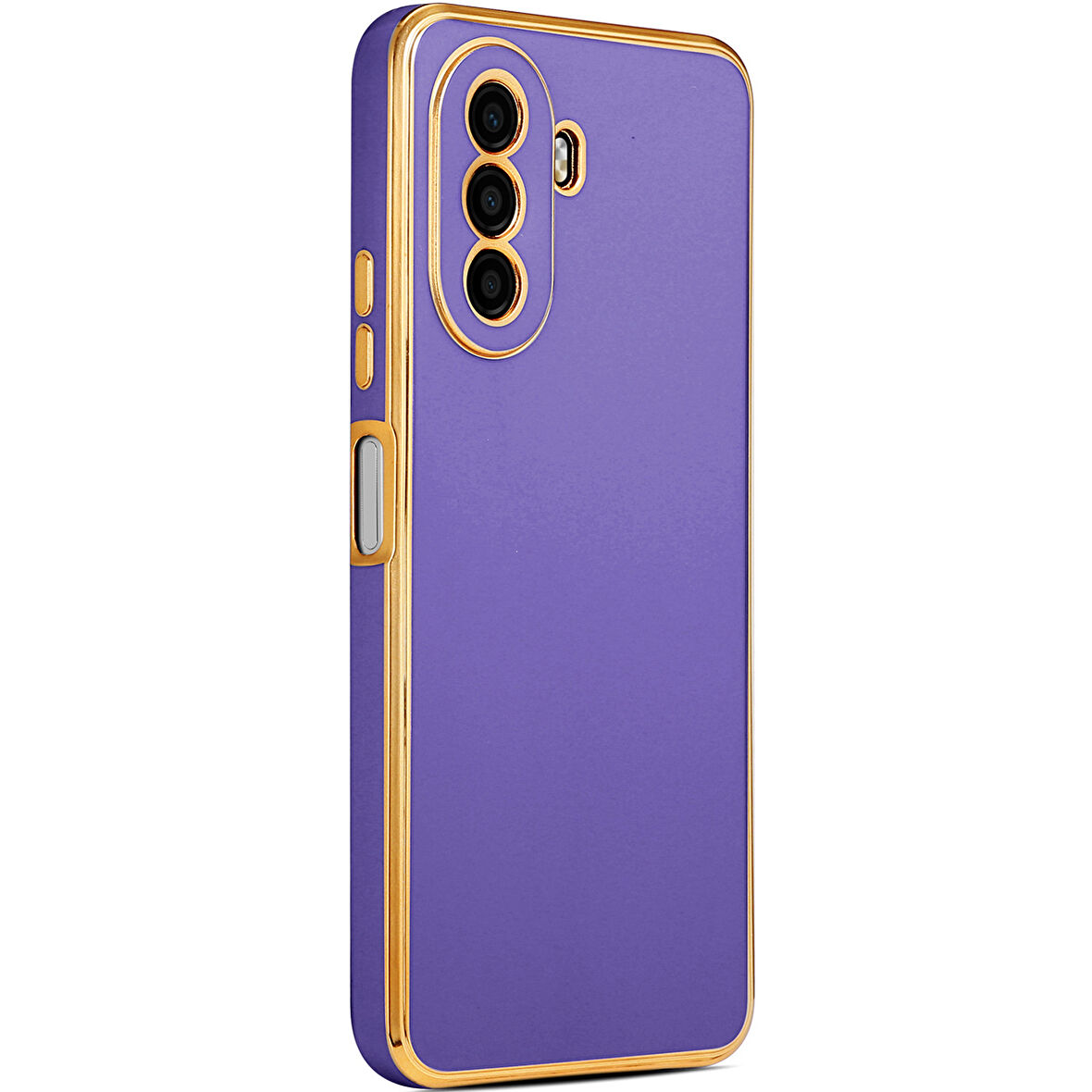 Huawei Nova Y70 Kılıf Zore Bark Kapak-Derin Mor