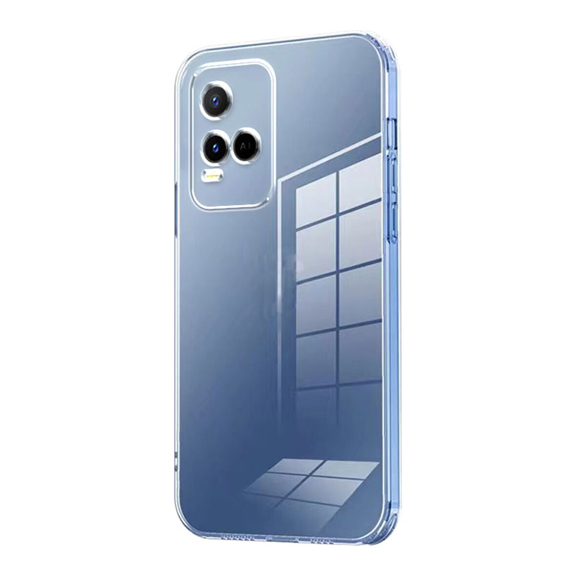 Vivo Y32 Kılıf Zore Süper Silikon Kapak-Renksiz